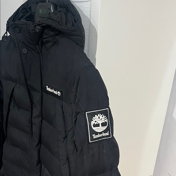 Timberland Midnight Black Hooded Jacket for Men - Picture 4 of 7